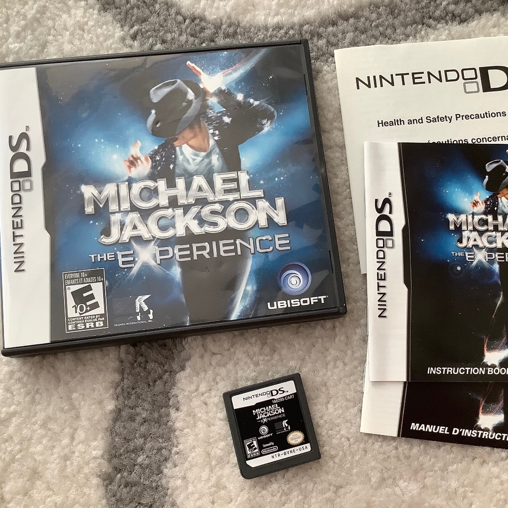 Michael Jackson The Experience Nintendo DS